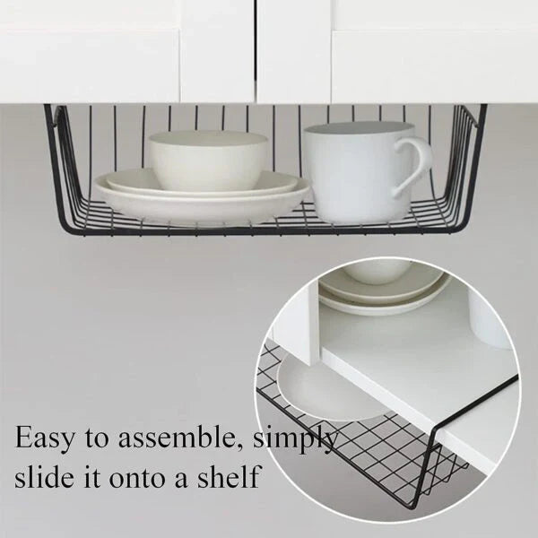 Under Table/Cabinet Storage Organizer