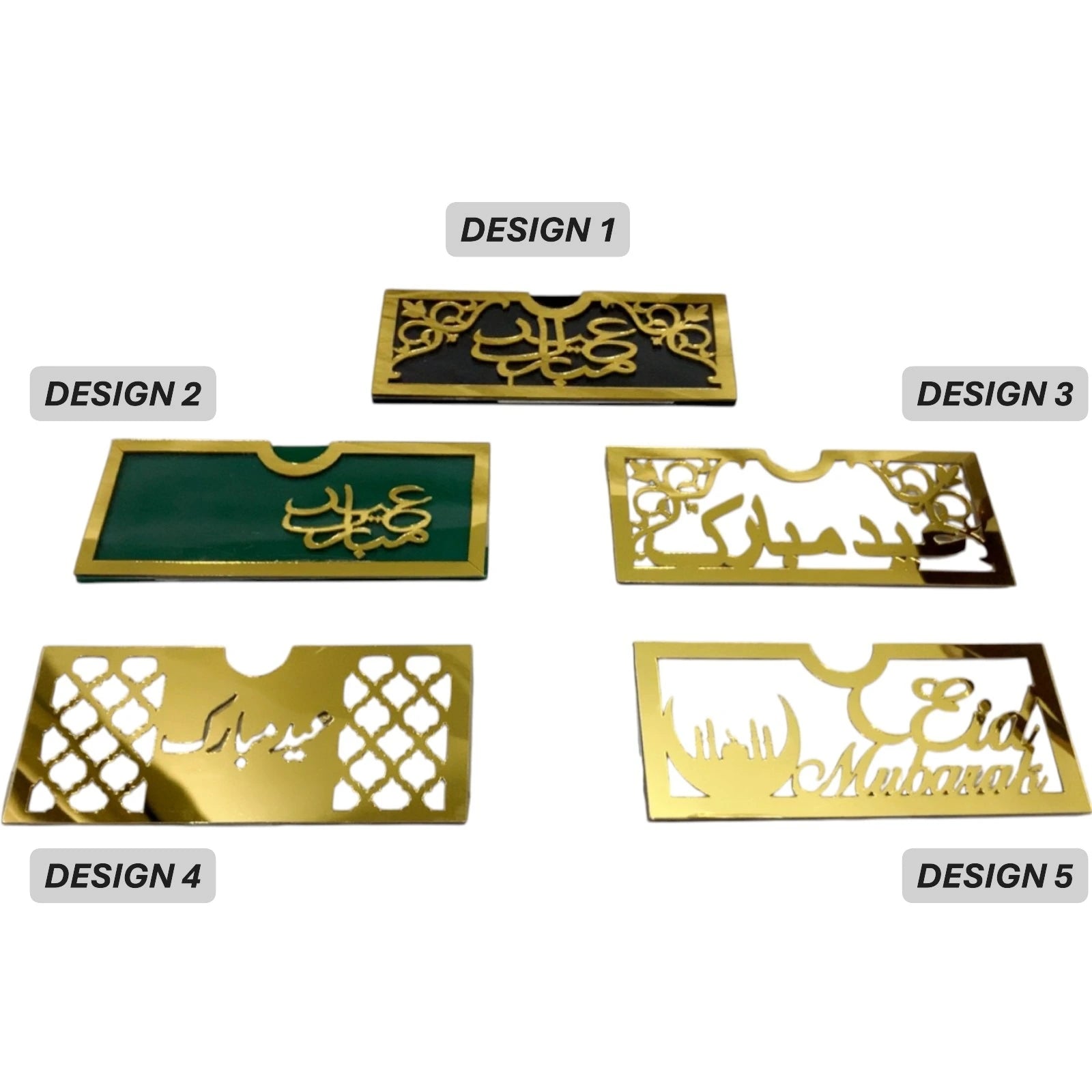 Premium Acrylic Eidi Envelopes