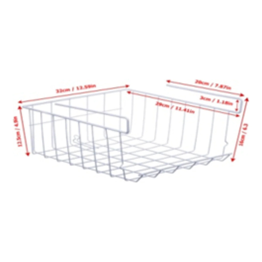 Under Table/Cabinet Storage Organizer